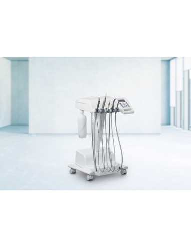 Porta-Tray intégré — Plateau support intégré au chariot