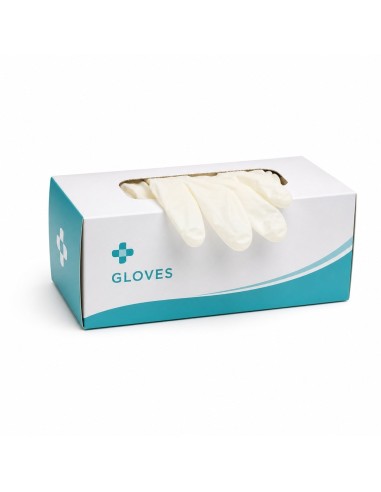 GANTS LATEX PEU POUDRÉS SUPER GRIP