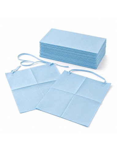 Bavoirs Tie-On bleu