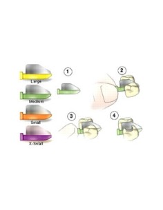 La boîte de 36 - X-small mauve